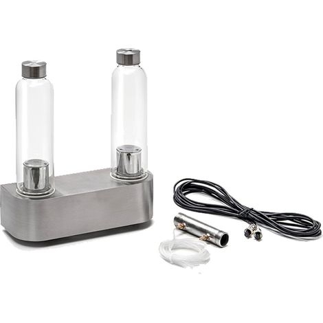 Pompe à parfum universelle pour hammam – Double parfum – Compatible avec tous les générateurs de vapeur (1/5)
