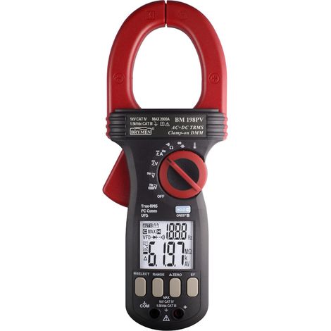 Pinza Amperimetrica Especial Paneles Solares Bm198pv