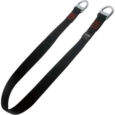 Camp 2032.120 Fettuccia di Ancoraggio 120 cm 44 mm poliestere anelli acciaio 35 kN CE EN 354 EN 795-B