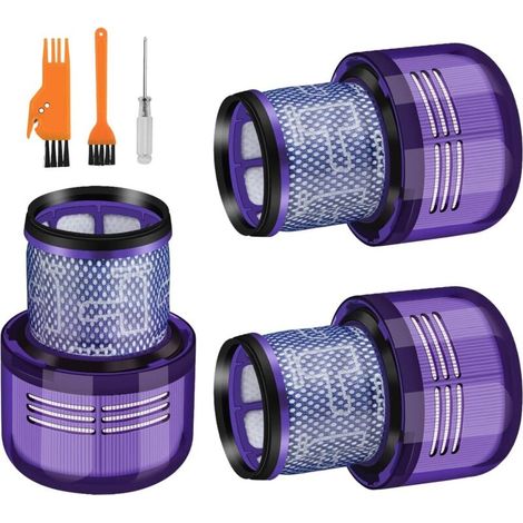3er-Pack Ersatzfilter für Dyson V15 V11 SV14 — Waschbare Filter für Dyson V11 V15 SV14 Cyclone, Animal, Absolute und Total Clean Staubsauger — Ersetzt DY-970013-02 & 97001302v