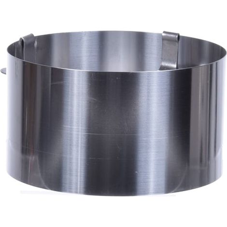 Banda ajustable redonda para borde de tarta pequeña de 12-18 cm de diámetro y 8 cm de alto. (1/2)
