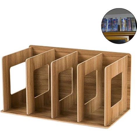 CD Storage Box with Powerful Magnetic Opening - CD Tray Holds CD Cases for Media Shelf Storage and Organization,Style:Style 2 (1/4)