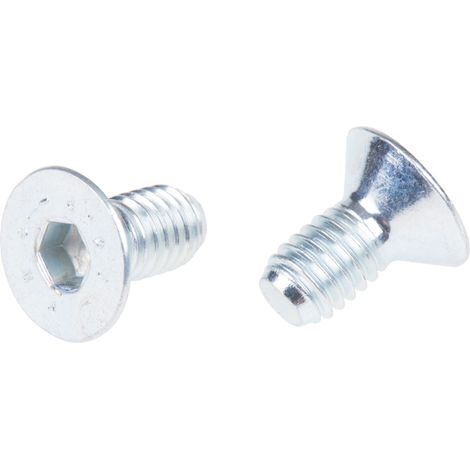 Vis à six pans creux, M6 x 12mm, tête Vis fraisée à tête creuse hexagonale, en Acier ( Prix pour Boîte de 50 )