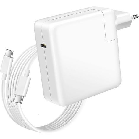 Compatible avec le chargeur Pro 14 pouces - Câble USB-C M1 vers M3 96 W + 1,8 m, blanc (1/5)
