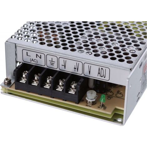 Alimentation electrique - transformateur - convertisseur Meanwell - RS-75-5 - Alimentation 60 W 5 V 12 A (1/3)