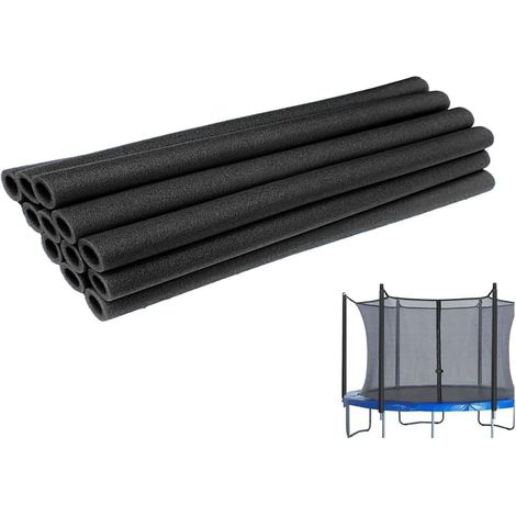 Lot de 12 manchons mousse 88 cm pour poteau trampoline, protection étanche et souple, sécurité enfants intérieur extérieur (1/5)