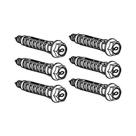 Visserie de fixation (6 pièces)