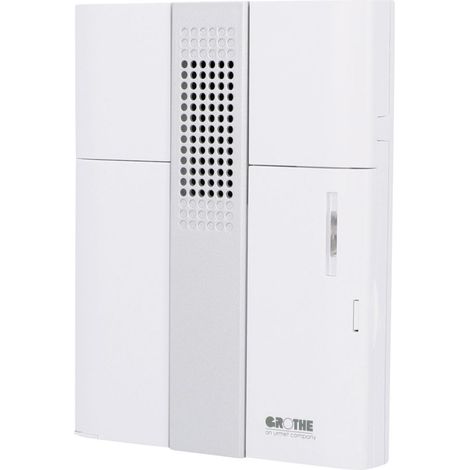 Grothe Melodien-Gong Croma 50 Batteriebetrieb, 3-fache Rufunterscheidung Gong