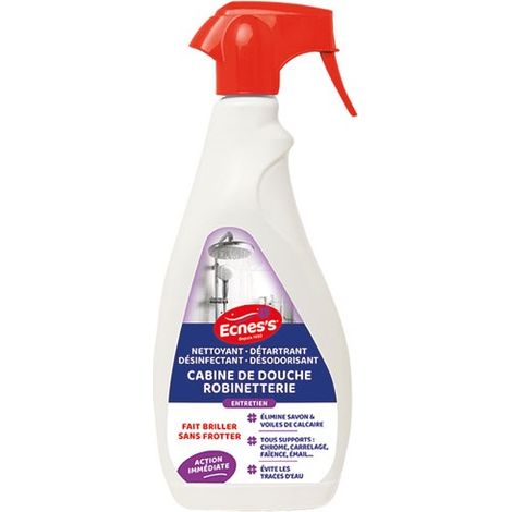 Ecness Détartrant Cabine De Douche 750ml Vaporisateur. - Ecness