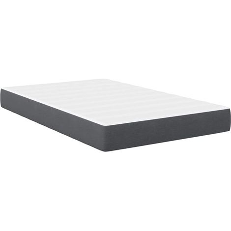 Maison Exclusive - Bettmatratze mit Matratze Grau 120 x 190 cm St
