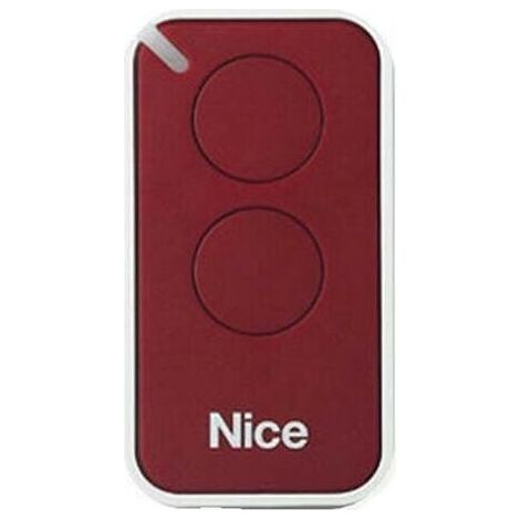 télécommande nice inti 2r rouge fréquence 433.920 mhz
