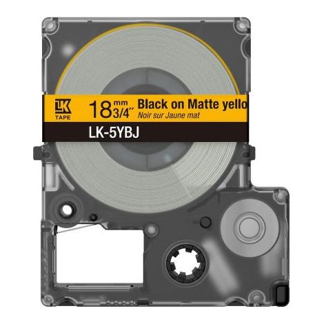Epson C53S672075 nastro per etichettatrice Nero su giallo