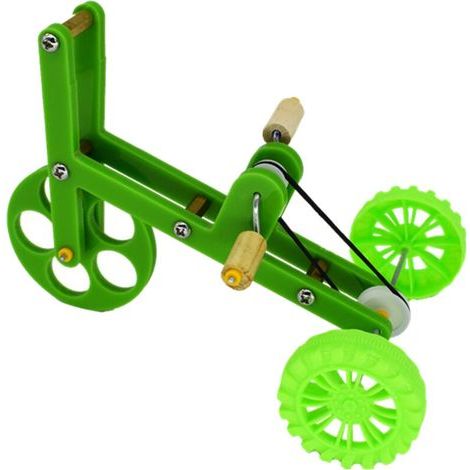 SJLERST Fournitures de jeu d'oiseau de jouet de mini vélo de perroquet de formation pour la formation récréative d'oiseau (1/5)
