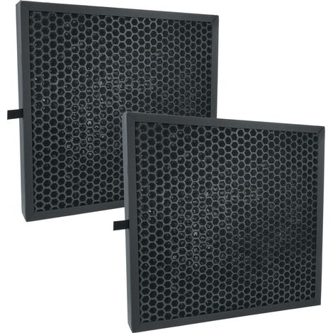 vhbw 2x Filtro de aire HEPA 13 compatible con TPA X8 ventilador