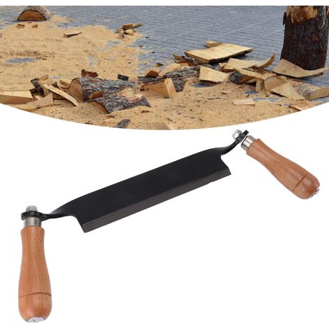 Rindenschaber, Holzhobel, Handschaber, 20 cm gerader Schaber für die Holzbearbeitung (1/5)