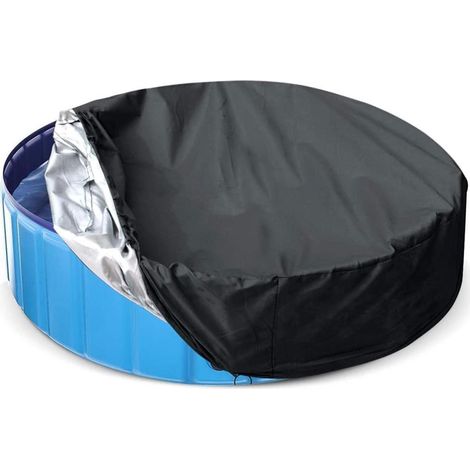 Couverture de piscine pliable pour enfants, couverture thermique isolante, couverture de piscine pour animaux, couverture de baignoire