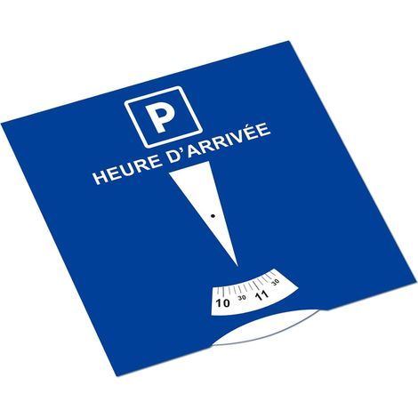 Lot de 10 Disque stationnement Zone Bleue - Parking (10) (1/5)