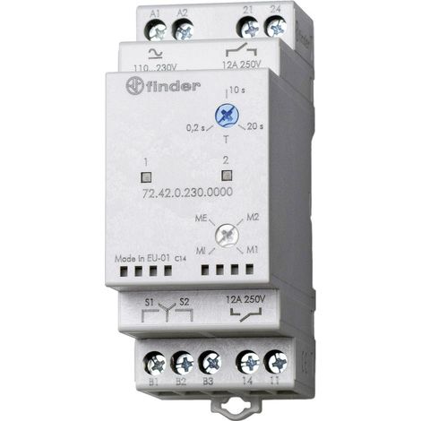Finder Pumpen-Umschaltrelais 24 V/DC, 24 V/AC 1 Schließer, 1 Schließer 1 St. 72.42.0.024.0000