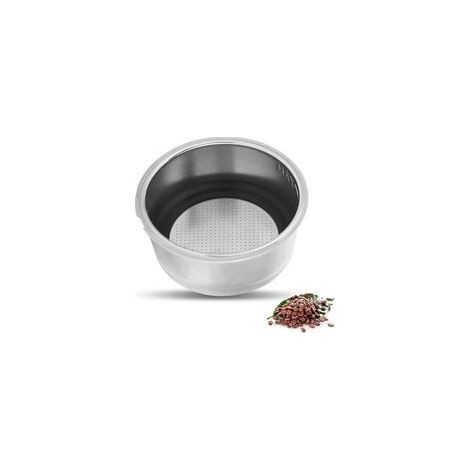 51mm Porte Filtre à Café, Filtre Café Permanent Réutilisable Café Sans Filtre Paniers De En Acier Inoxydable, Accessoires De Remplacement De Machine à Café (Double Cup)