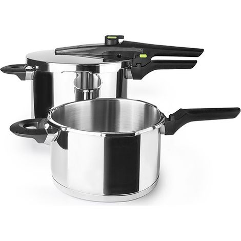 Aparato de cocina bighub exklusiv 2 piezas compatible inducción