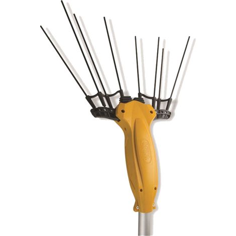 Re'colteuse d'olives e'lectrique Olytech Essential 4 + 4 tiges pour la re'colte des olives tige te'lescopique 2,4 3,6 mt moteur 12V (1/2)