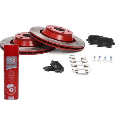 JEU DE DISQUES ET PLAQUETTES DE FREIN SPORT-EXTREME ARRIÈRE AUDITT 2.0/2.5 05.08-06.14 [T270] 202222420 (1/4)