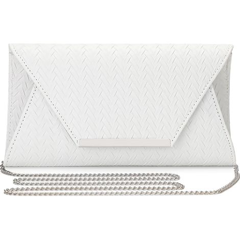 Elegante bolso de noche de piel sintética para mujer, bolso de mano para bodas y fiestas, bolsos de mano y monederos, adecuado para bodas y banquetes. (1/5)