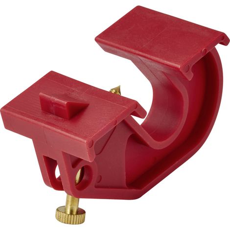 Sygonix SY-6872536 Verriegelung 54 mm Rot Verriegelung Leistungsschalter S18 bis 20mm