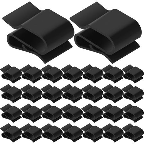 Lot de 30 serre-câbles photovoltaïques pour panneau solaire - Serre-câbles - Cadre de remorque - Pour fixation de panneau solaire, 30PCS (1/5)