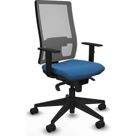 Sedia ergonomica piqueras y crespo Hornas nero schiuma confortevole