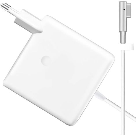 Leyf Bloc d'alimentation 60 W L - Tip Adaptateur pour Mac Air, Mac Pro Câble de Charge Power Adapter Chargeur Compatible avec Mac Pro 11 13 Pouces - 2008, 2009, 2010, 2011, mi-2012 (1/5)
