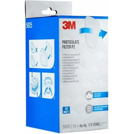 3M HIGHLAND 7100141634 FILTRE À PARTICULES 10 PIÈCE(S) 7100330132