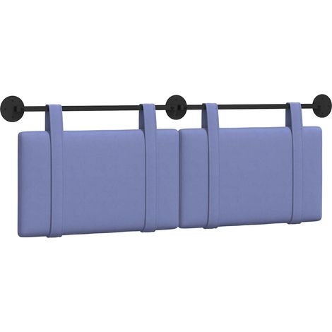 Maison Exclusive - Hängendes Kopfteil Jeans blau Stoff