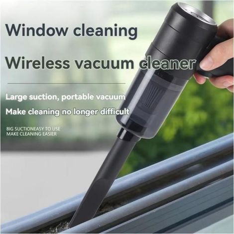 Aspirateur de Voiture, Chargement Sans Fil, Portable, Haute Puissance (1/5)