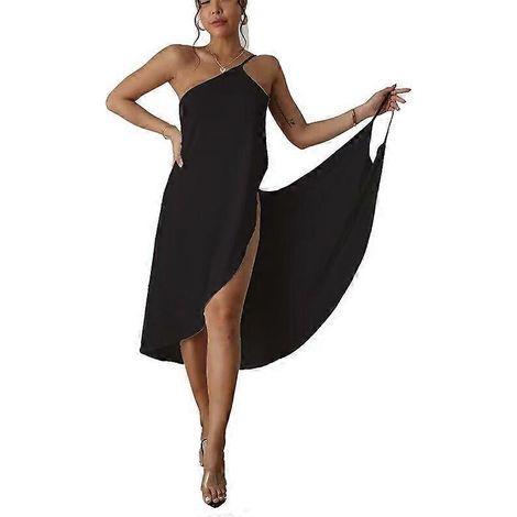 Peignoir de bain femme en serviette, robe de bain portable, séchage rapide, idéal pour la plage, le spa et la maison azc noir (1/4)