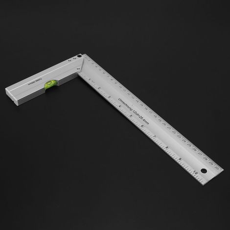 300 mm dicker, rechteckiger 90°-Winkelmesser aus Aluminiumlegierung für die Holzbearbeitung (1/5)
