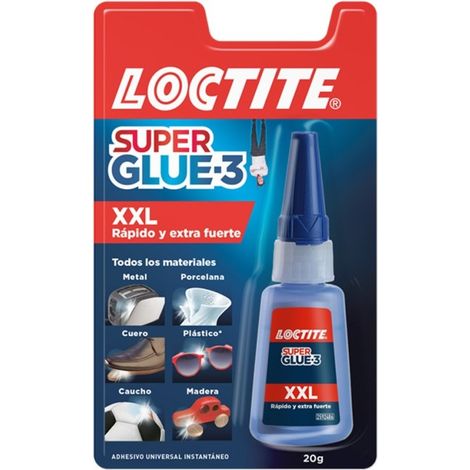 Pegamento instantaneo 20 gr super glue3 loctite (1/7)