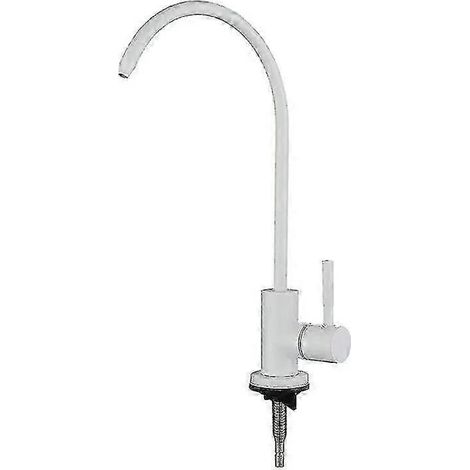 Robinet de cuisine en acier inoxydable 304 pour systèmes d'osmose inverse et de filtration d'eau - Robinet d'eau potable arqué (1/5)