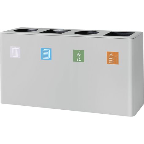 FRANKEL kaiserkraft, Collecteur de tri, capacité 4 x 30 l,