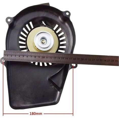 Démarreur à tirette pour Yamaha ET650 ET950 Remplacement pour tondeuse à gazon Recoil Rewind Moteur Générateur Noir (1/3)