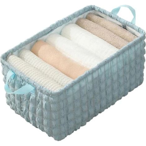 Organisateur de sous-vêtements pliable pour la maison et les voyages, avec compartiments pour ranger chaussettes et culottes (taille L). (1/5)