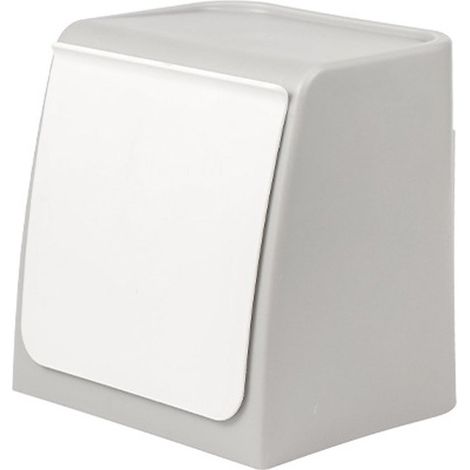 14,5 x 12,5 x 14,9 cm, Wandaufbewahrungsbox für Damenbinden, Aufbewahrungsbox für Badetücher, Aufbewahrungsbox für Müllbeutel und Überschuhe. (1/5)