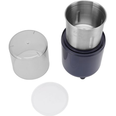 Moulin à café électrique en acier inoxydable 200 W, broyeur à grains électrique à pression amovible pour la maison, la cuisine et le bureau, prise UE 250 V (1/5)