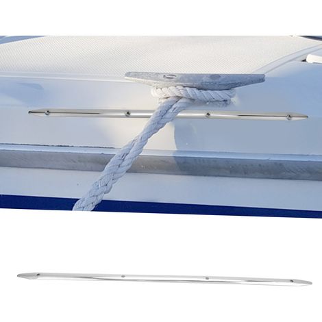 Ruban de protection 650x20mm Acier Inoxydable 316 Accessoire Nautique Universel pour Bateau Yacht Camping-Car Amarres (1/5)