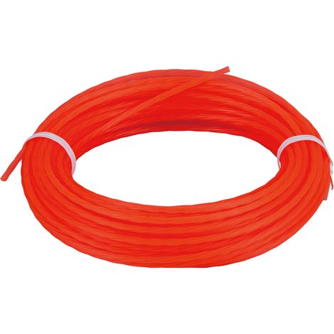 Makita 198501-1 Orange Kleeblatt-Draht-Freischneider-Fadenschneider 2,4 mm, 15 m