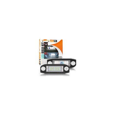 Pack modules LED éclairage plaque arrière VOLVO C30 / S40 / V50 / S60 / S80 / V70 / CX60 / CX70 / CX90 - immatriculation LED (1/5)