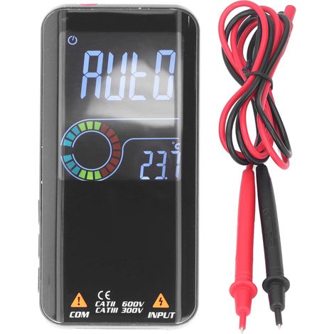 BSIDE – multimètre numérique intelligent, écran LCD couleur, 9999 points, voltmètre, testeur de tension S10
