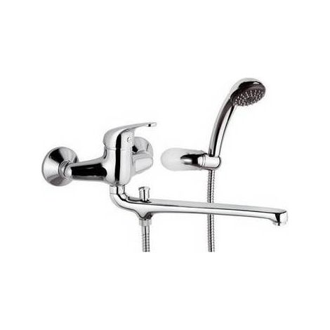 MISCELATORE MONOCOMANDO VASCA CON ACCESSORI LINEA EPIC Misura: Cromo