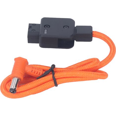 Câble d'alimentation CC D Tap 5,5 x 2,5 mm pour moniteur de caméra, éclairage d'appoint, câble de 60 cm avec témoin lumineux anti-inversion de polarité (1/5)