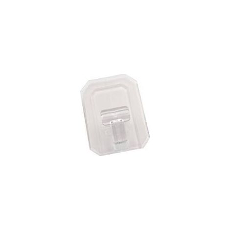GANCIO ADESIVO GIGANTE PLASTICA TRASPARENTE BL 1PZ